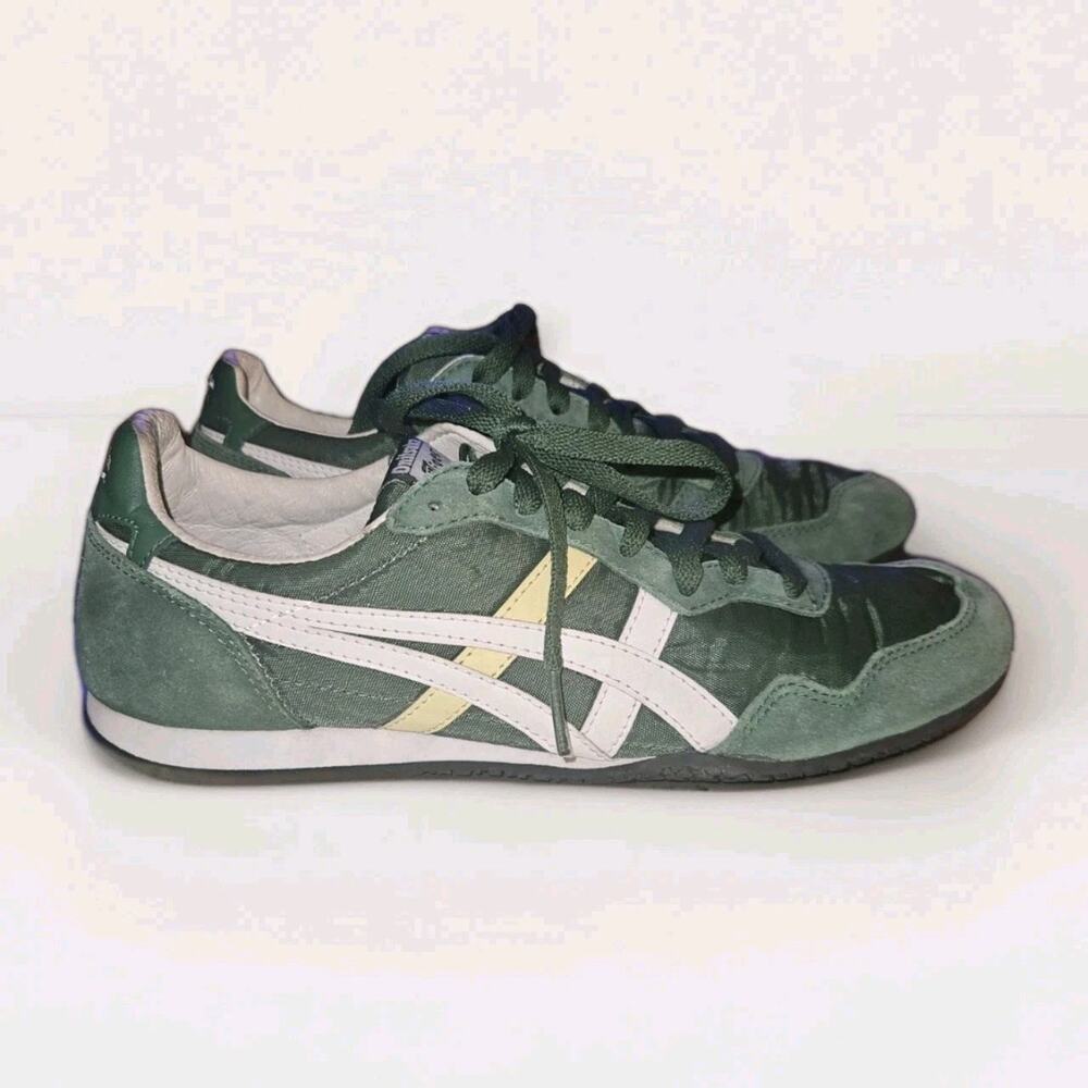 Onitsuka Tiger Serrano Sneakers D109L Men's 5.5 Women's 7 EU 40 Green - Picture 3 of 8